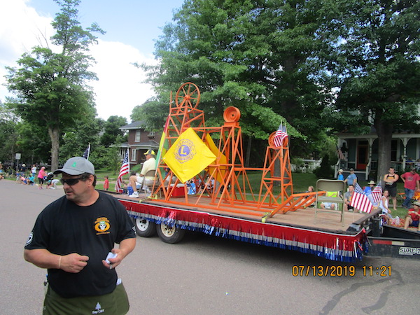 Photo of head frame for the Teal Lake Melt