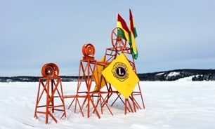Teal Lake Meltdown Frame